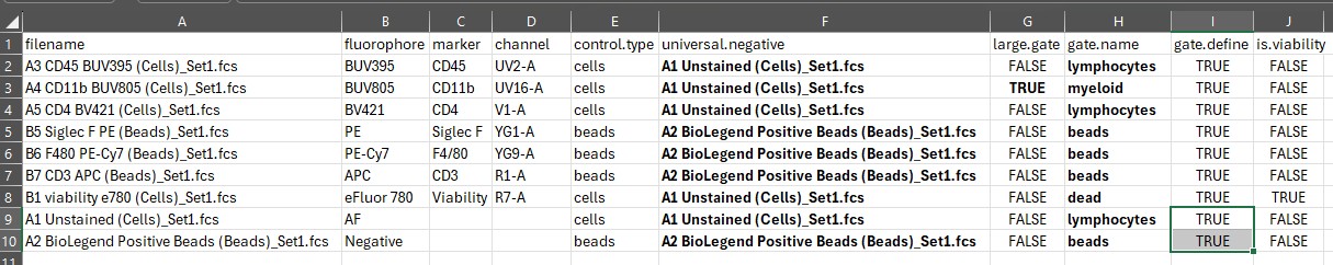 Penultimate Control File